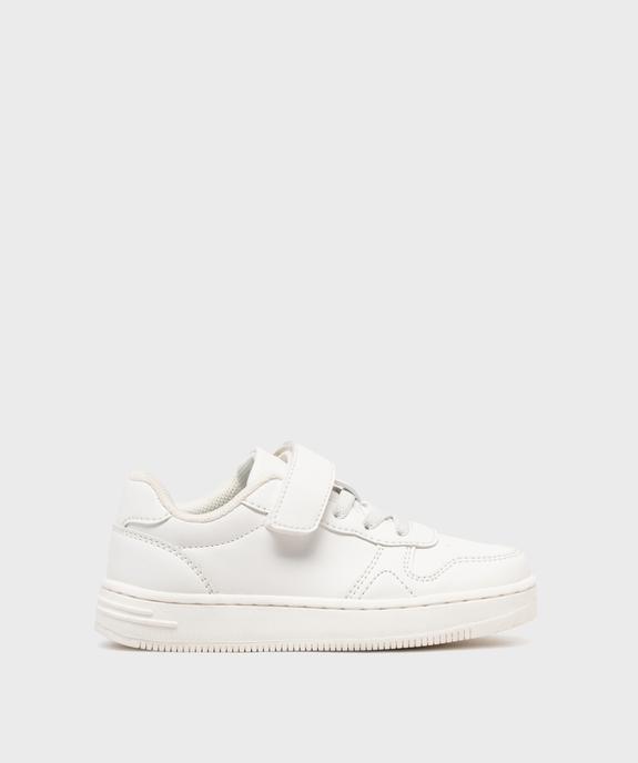 Baskets à scratch unies garçon - 5 Miles vue1 - 5 MILES - GEMO