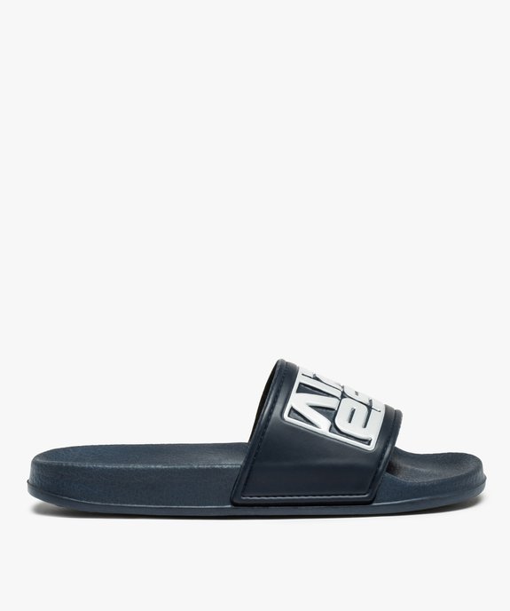Mules de piscine homme bicolores - Airness vue1 - AIRNESS - GEMO