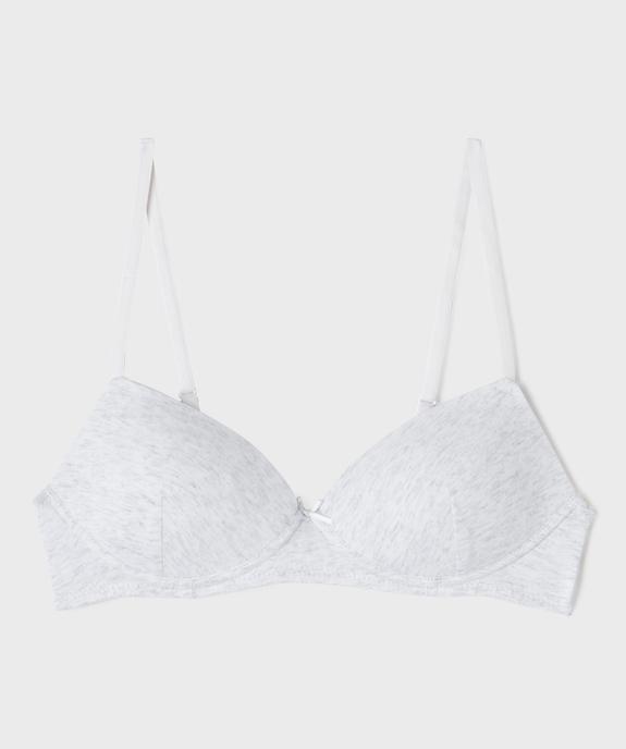 Soutien-gorge avec bonnets paddés fille vue2 - GEMO 4G FILLE - GEMO