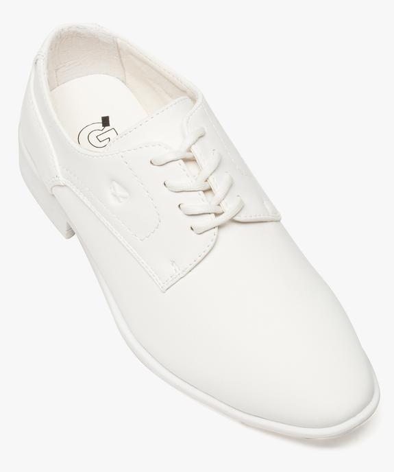 Derbies garçon unies à lacets vue5 - GEMO (ENFANT) - GEMO