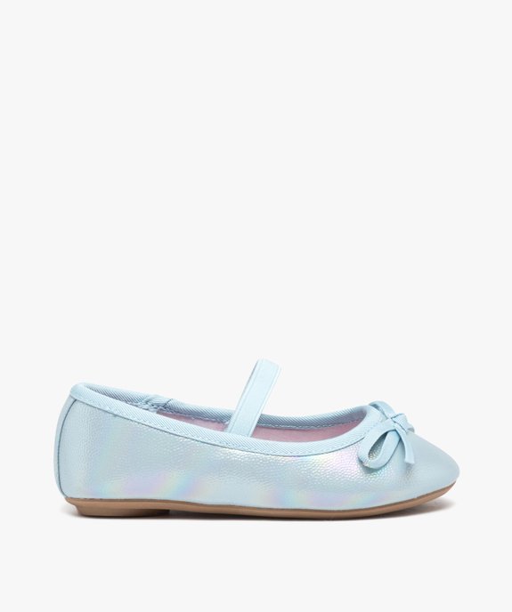 Ballerines fille irisées à bride élastiquée vue1 - GEMO (ENFANT) - GEMO