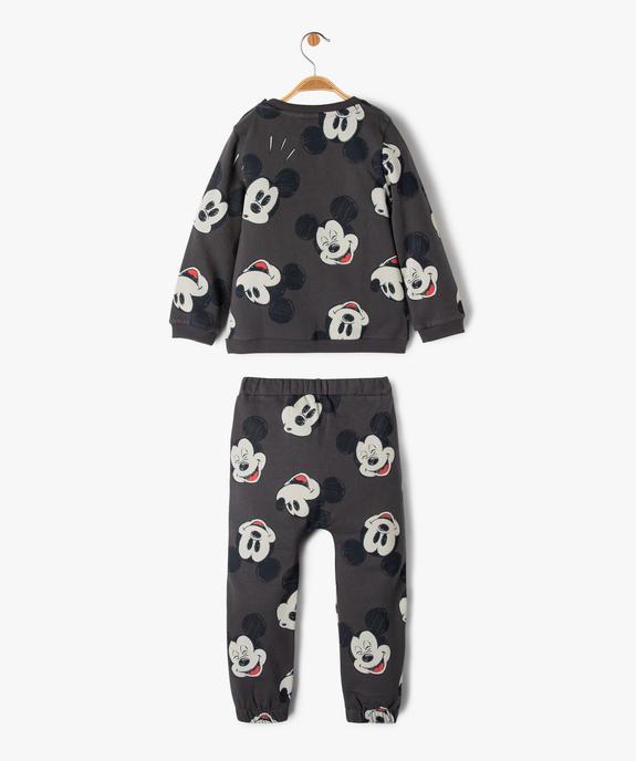 Ensemble 2 pièces sweat + jogging Mickey bébé garçon - Disney Baby vue3 - DISNEY BABY - GEMO
