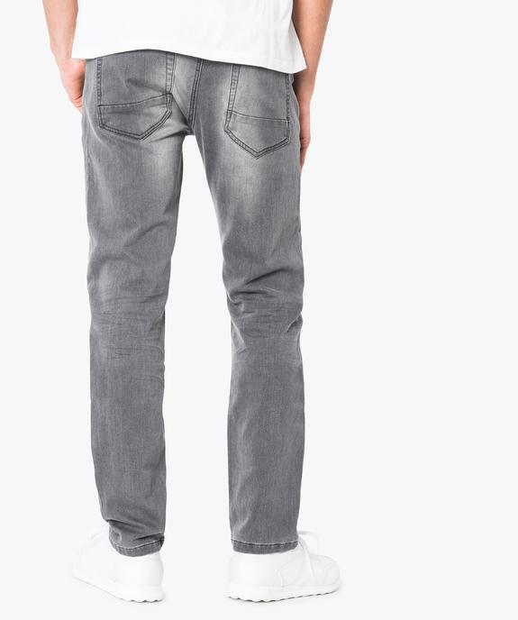 Jean coupe Regular homme vue3 - GEMO 4G HOMME - GEMO