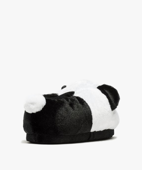 Chaussons femme 3D en forme de panda vue4 - GEMO(HOMWR FEM) - GEMO
