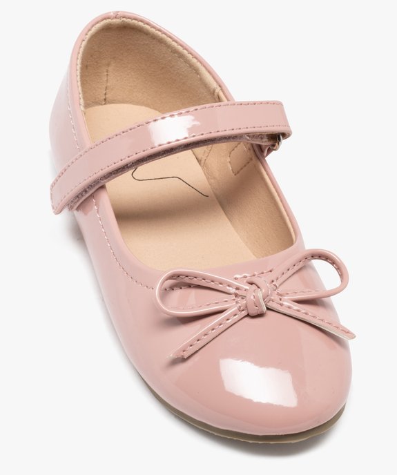 Ballerines vernies à bride scratch fille vue6 - LOVELY WINGS - GEMO