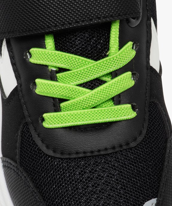 Baskets garçon en mesh à lacets élastiques et à scratch vue6 - GEMO (ENFANT) - GEMO