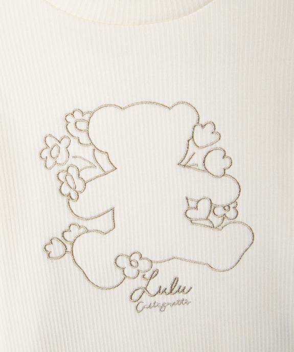 Tee-shirt manches longues doublure chaude fille - LuluCastagnette - LULUCASTAGNETTE Tee-shirt manches longues doublure chaude fille - LuluCastagnette vue2 - LULUCASTAGNETTE - GEMO