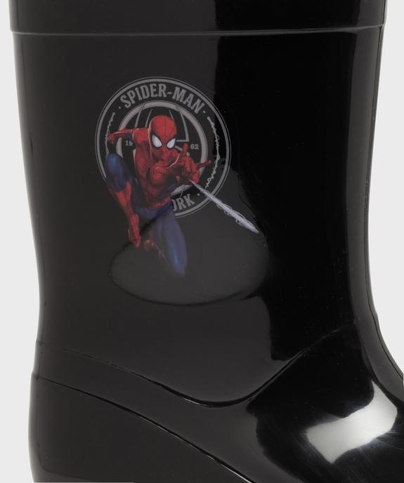 Bottes de pluie imprimées à semelle crantée garçon - Spiderman vue6 - SPIDERMAN - GEMO
