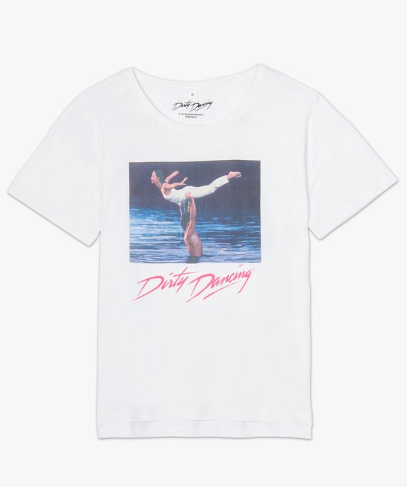 Tee-shirt femme avec motif "Dirty Dancing" vue4 - FOLLOW ME - GEMO