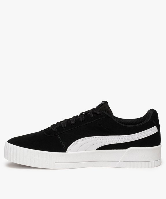 Baskets femme bicolores dessus cuir avec semelle épaisse– Puma vue3 - PUMA - GEMO