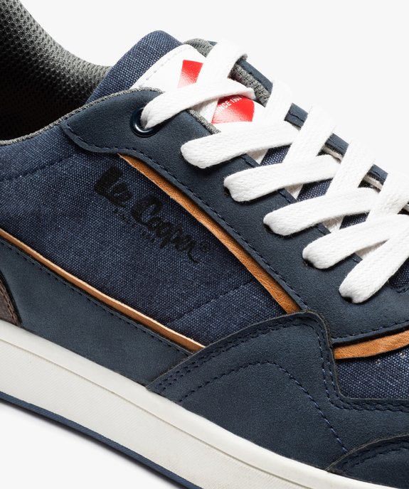 Baskets homme casual en toile - Lee Cooper vue6 - LEE COOPER - GEMO