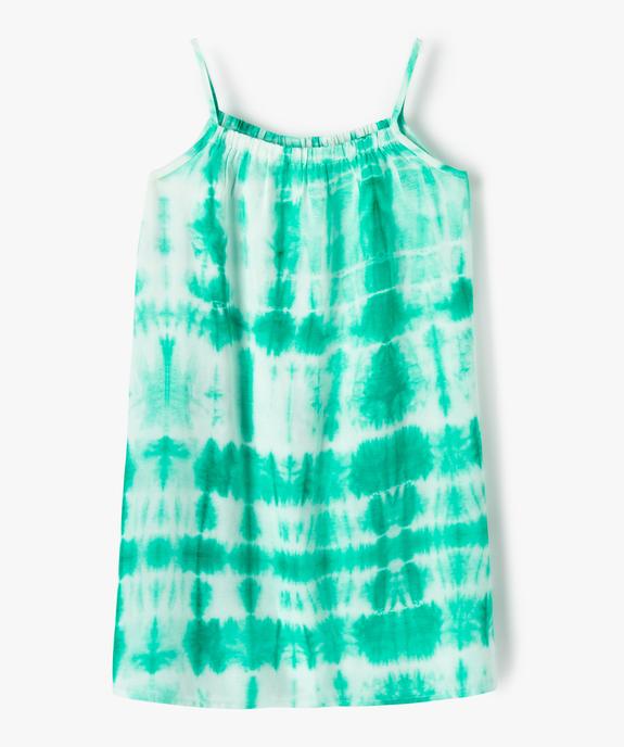 Robe fille à fines bretelles et imprimé tie-and-dye vue1 - GEMO (ENFANT) - GEMO