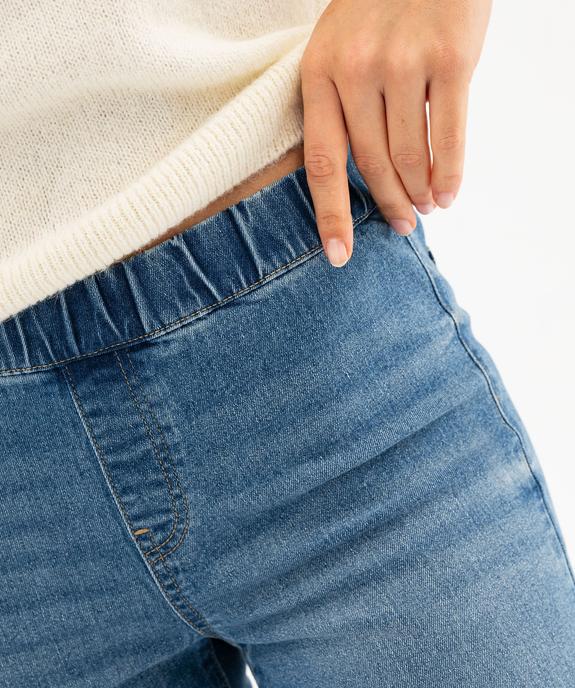 Jegging confortable à taille élastique femme vue3 - GEMO(FEMME PAP) - GEMO