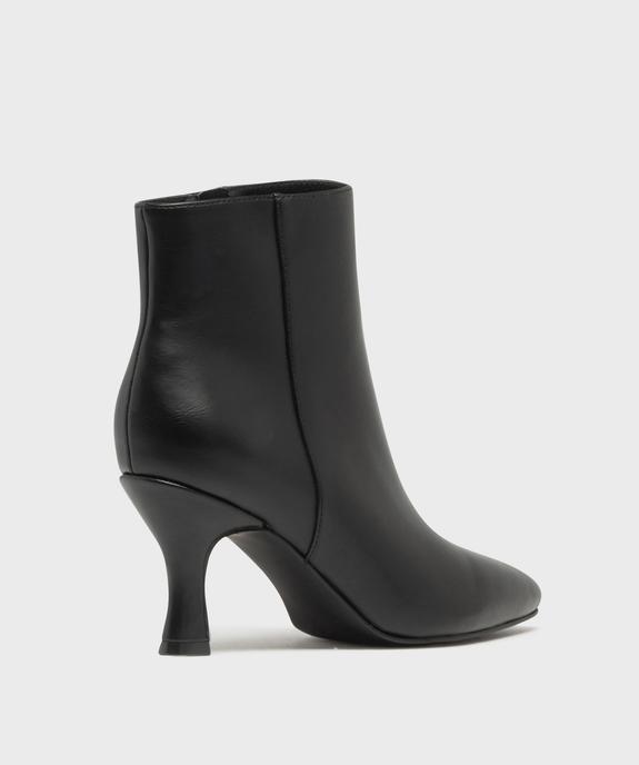 Bottines à talon fin et bout pointu femme - Follow Me vue4 - FOLLOW ME G4G - GEMO