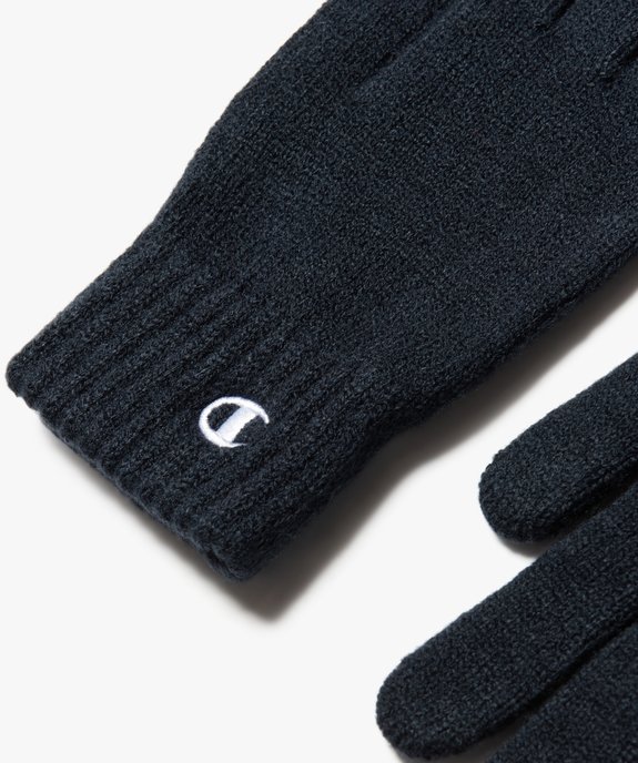 Gants homme en tricot uni - Champion vue2 - CHAMPION USA - GEMO