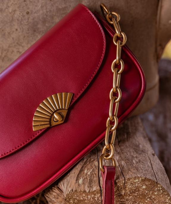 Sac à rabat avec bandoulière porté épaule femme - GEMO (ACCESS) Sac à rabat avec bandoulière porté épaule femme vue5 - GEMO (ACCESS) - GEMO