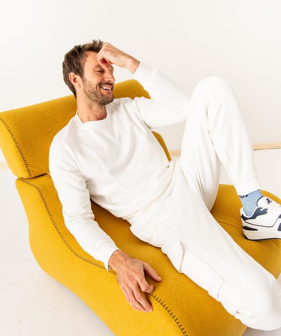 Sweat avec intérieur molletonné homme vue6 - GEMO 4G HOMME - GEMO