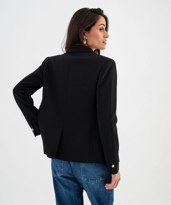 Veste de blazer coupe cintrée femme vue3 - GEMO(FEMME PAP) - GEMO