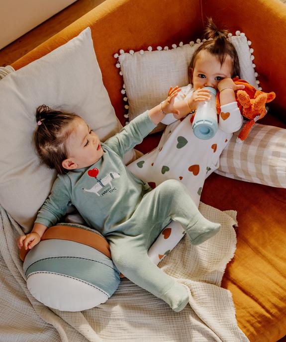 Pyjama en velours motif chien bébé vue7 - GEMO 4G BEBE - GEMO