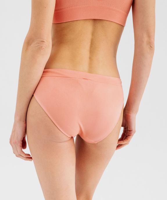 Culotte en maille extensible femme vue3 - GEMO(HOMWR FEM) - GEMO