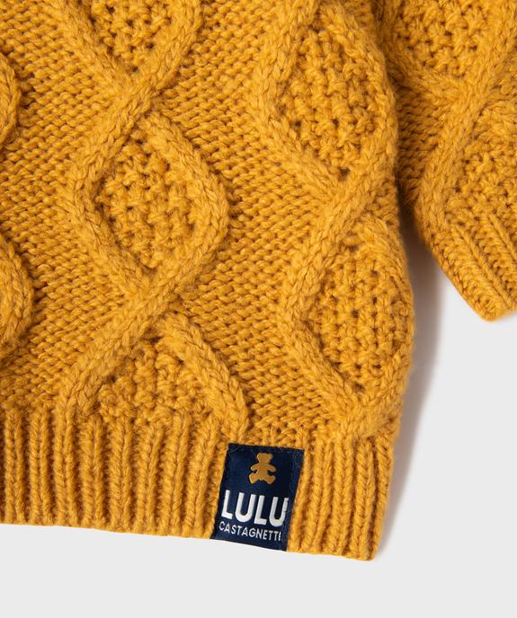 Pull à torsades bébé garçon - LuluCastagnette vue2 - LULUCASTAGNETTE - GEMO