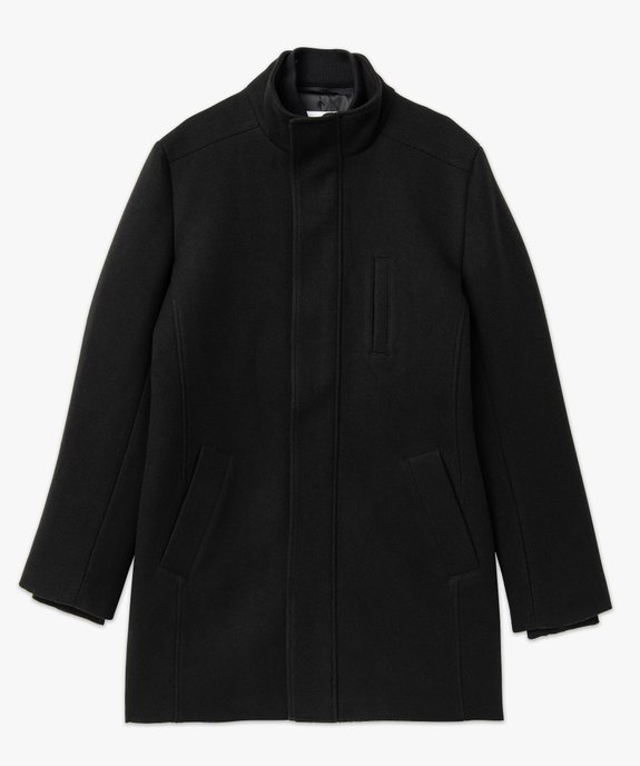 Manteau mi-long avec col intérieur amovible homme vue4 - GEMO (HOMME) - GEMO
