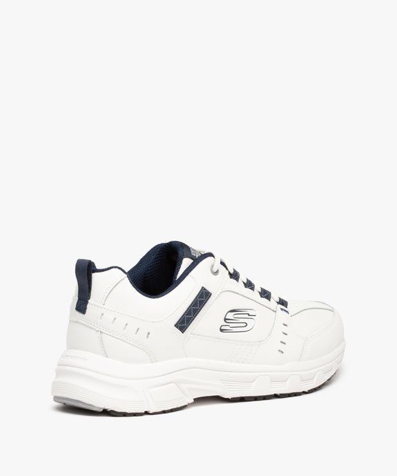 Baskets homme bicolores à lacets – Skechers Redwick vue5 - SKECHERS - GEMO