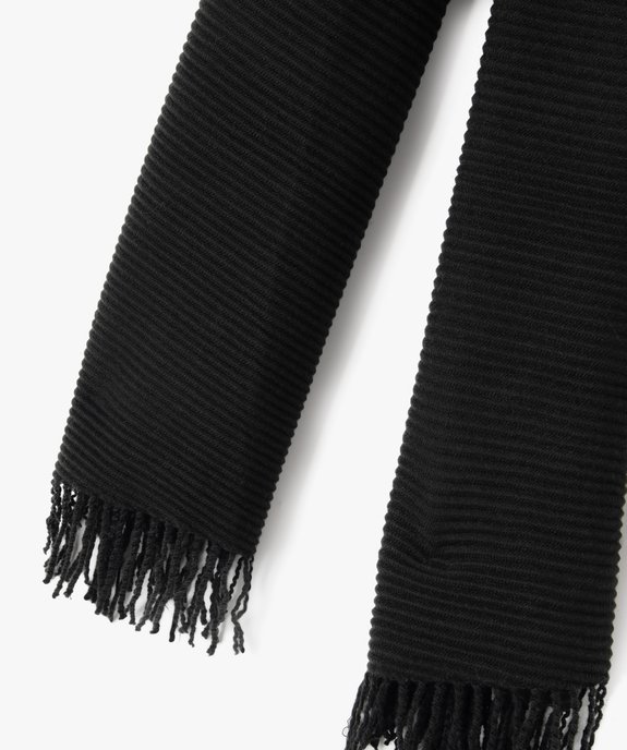 Foulard en maille plissée femme vue2 - GEMO (ACCESS) - GEMO