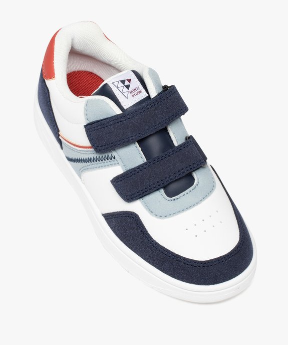 Baskets garçon à scratchs style casual vue5 - GEMO 4G GARCON - GEMO