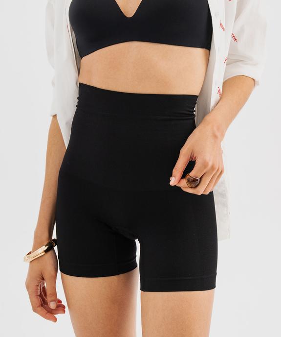 Boxer long en microfibre extensible silhouette affinée femme vue2 - GEMO(HOMWR FEM) - GEMO