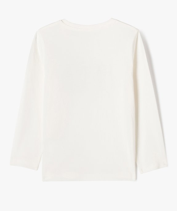 Tee-shirt manches longues spécial Noël garçon vue4 - GEMO (ENFANT) - GEMO