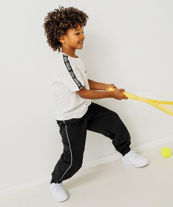 Tee-shirt manches courtes spécial sport garçon vue6 - GEMO 4G GARCON - GEMO