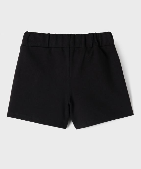 Short ample en maille épaisse et extensible fille - GEMO (ENFANT) Short ample en maille épaisse et extensible fille vue5 - GEMO (ENFANT) - GEMO