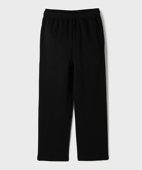 Pantalon de jogging molletonné coupe large garçon vue3 - GEMO 4G GARCON - GEMO