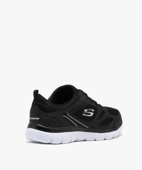 Baskets femme running dessus en mesh uni - Skechers vue4 - SKECHERS - GEMO