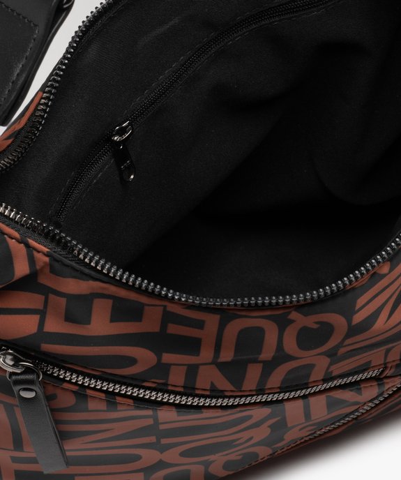 Sac seau en toile imprimée femme vue3 - GEMO (ACCESS) - GEMO