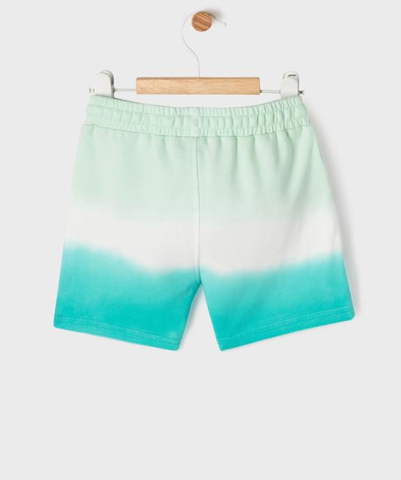 Short en maille avec palmier brodé bébé garçon vue3 - GEMO(BEBE DEBT) - GEMO