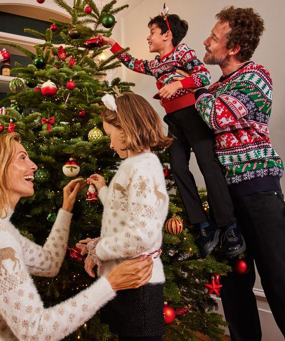 Pull de Noël multicolore homme vue6 - PREMIER PRIX BY GEMO - GEMO