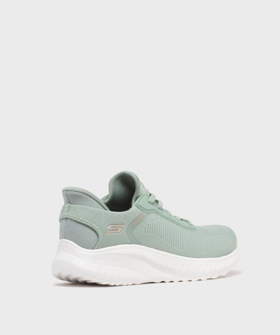 Baskets basses vegan et lavables en machine femme - Skechers vue4 - SKECHERS - GEMO