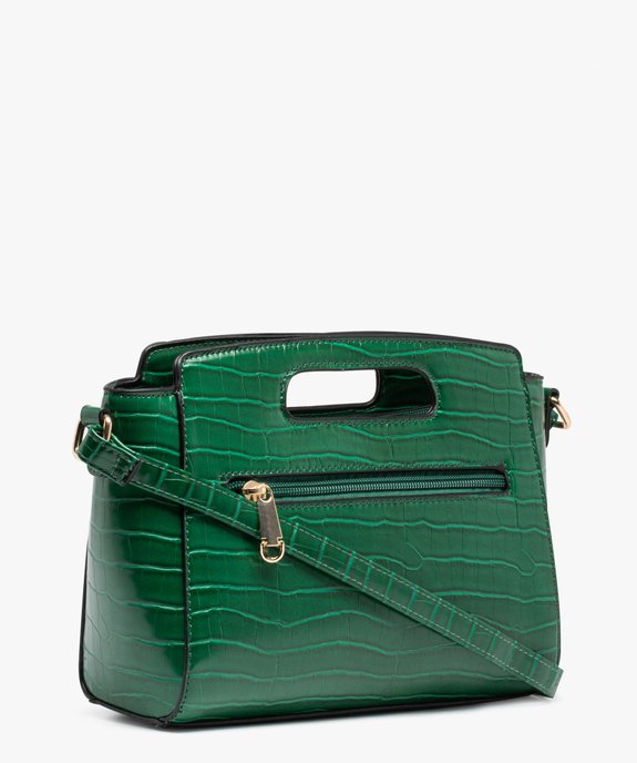 Sac à main femme  à poignée en matière texturée vue2 - GEMO (ACCESS) - GEMO