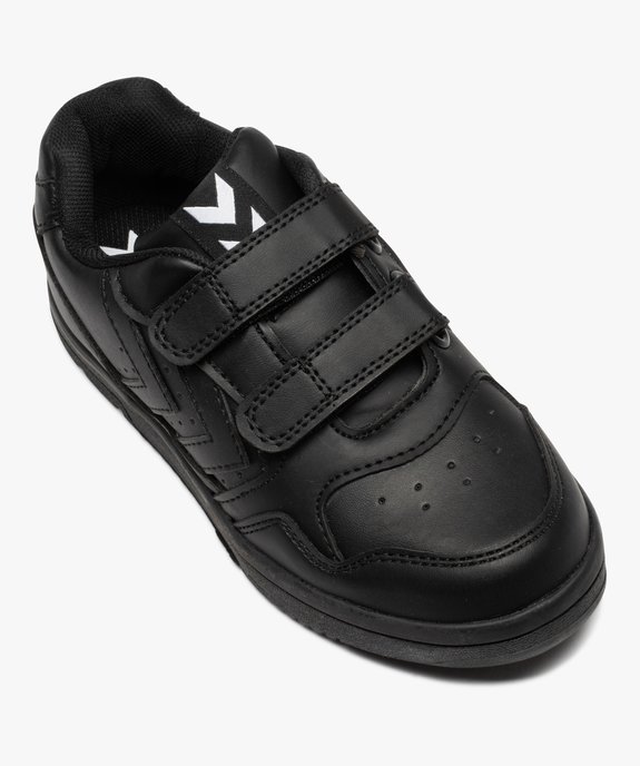 Baskets garçon unies à scratch - Hummel Camden vue5 - HUMMEL - GEMO