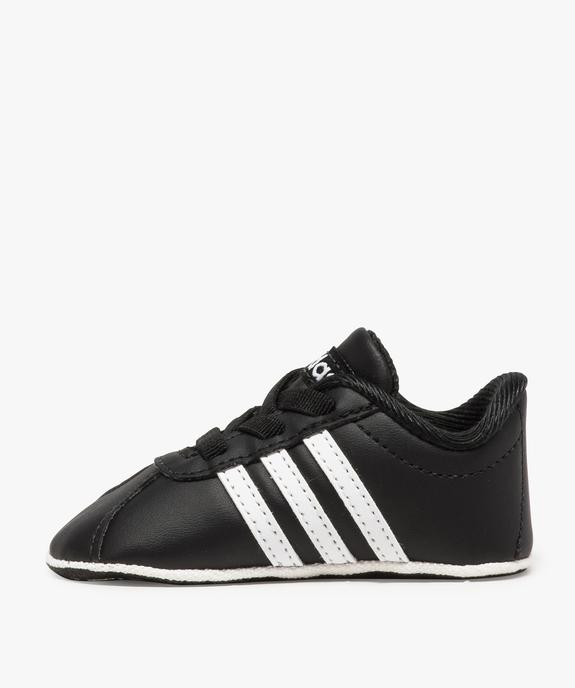 Chaussures de naissance tennis bébé – VL Court Adidas vue4 - ADIDAS - GEMO