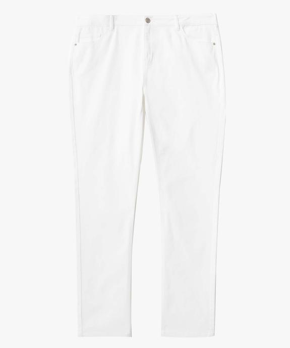 Jean femme grande taille extensible coupe Slim vue4 - GEMO (G TAILLE) - GEMO