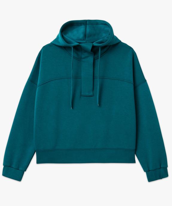 Sweat oversize à capuche femme vue4 - GEMO(FEMME PAP) - GEMO