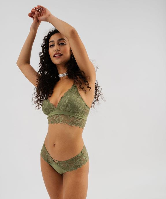 Shorty en dentelle et microfibre femme vue1 - GEMO(HOMWR FEM) - GEMO