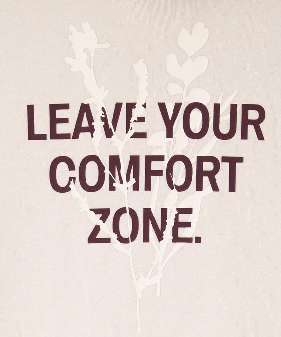 Sweat à capuche avec inscription sur le buste garçon vue3 - GEMO 4G GARCON - GEMO