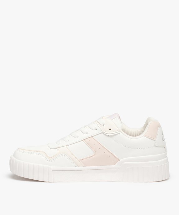 Baskets femme à détails pastel – Ellesse Tania vue3 - ELLESSE - GEMO