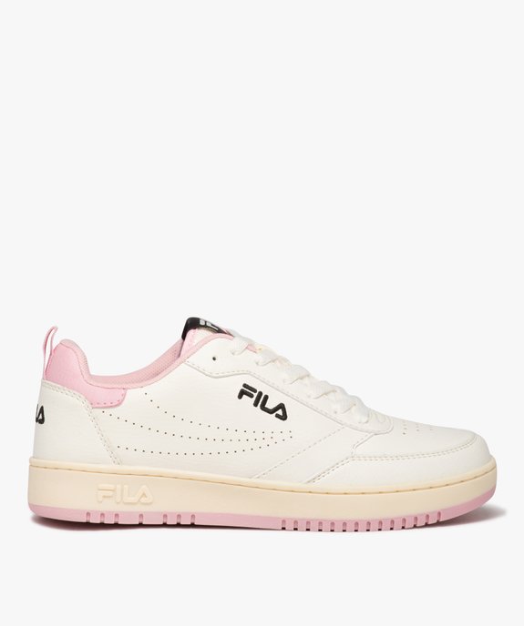 Baskets femme unie à détails colorés avec semelle épaisse - Fila vue1 - FILA - GEMO