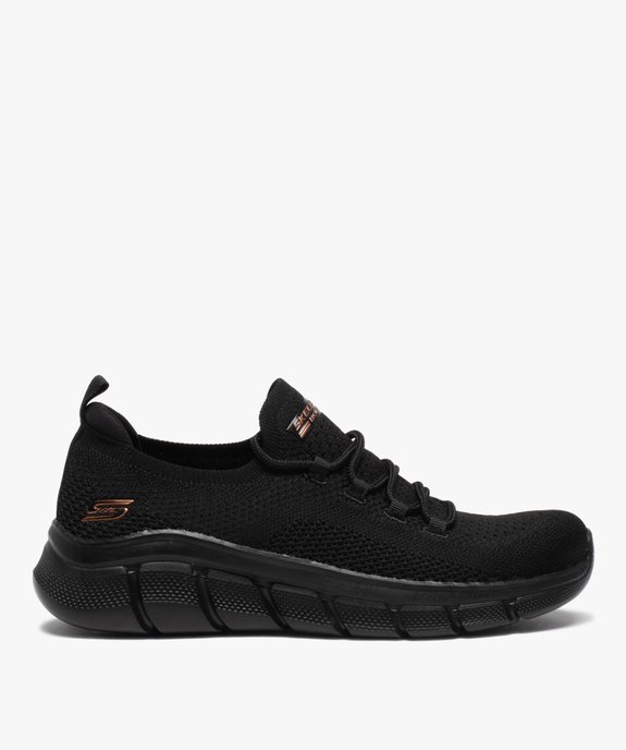 Baskets femme unies en maille – Skechers Bobsflex vue1 - SKECHERS - GEMO