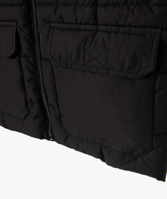 Blouson matelassé sans manches avec capuche garçon vue3 - GEMO 4G GARCON - GEMO